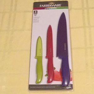 3 piece Farberware Knife Set